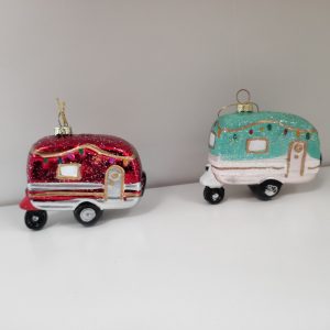Tannenbaumbehang   Wohnwagen   2er Set