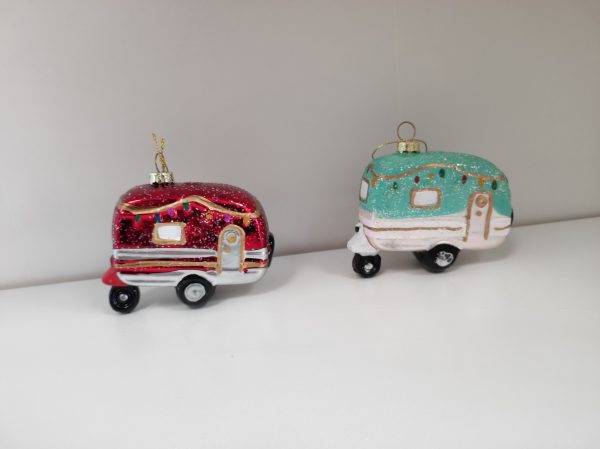 Tannenbaumbehang   Wohnwagen   2er Set
